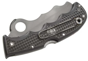 Spyderco Assist Black Blade Combo Edge