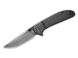 CIVIVI Badlands Vagabonds Damascus Carbon Black