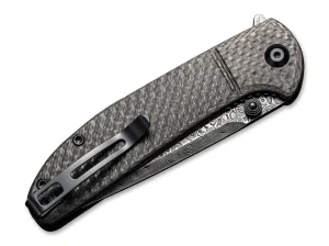 CIVIVI Badlands Vagabonds Damascus Carbon Black