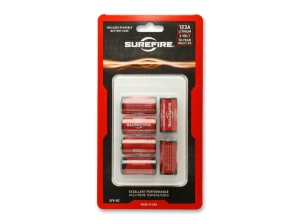 SureFire Batterie-Set CR123A 6