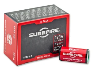 SureFire Batterie-Set CR123A 12
