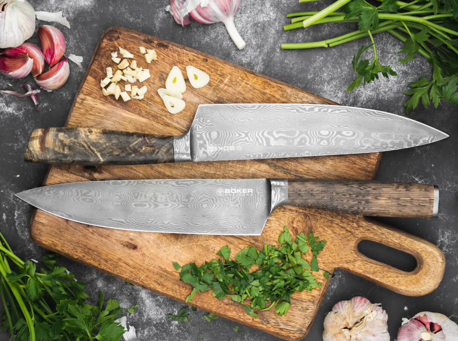 biscaya_damast_chefmesser_6.webp Böker Manufaktur Solingen Biscaya Damast Chefmesser