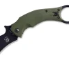 Fox Knives Black Bird Green