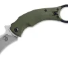 Fox Knives Black Bird Green SW