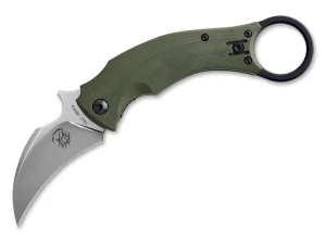 Fox Knives Black Bird Green SW