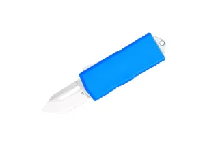 CobraTec Blue OTF Money Clip Tanto Not Serrated