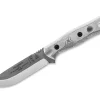 TOPS Knives B.O.B. Fieldcraft Gray Micarta