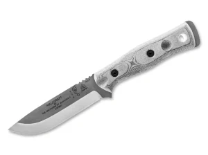 TOPS Knives B.O.B. Fieldcraft Gray Micarta
