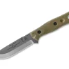 TOPS Knives B.O.B. Fieldcraft Green Micarta