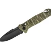 TB Outdoor C.A.C. S200 G10 Textured Kaki Serrated
