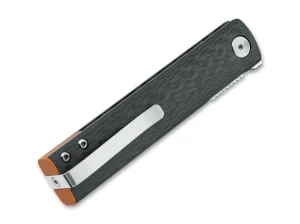 Fox Knives Chnops Carbon Fiber Satin Orange