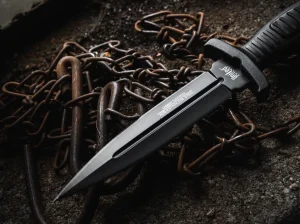United Cutlery Combat Commander Boot Knife Black