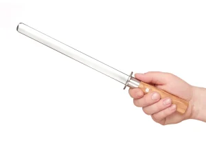 Böker Manufaktur Solingen Damast Olive Schleifstab