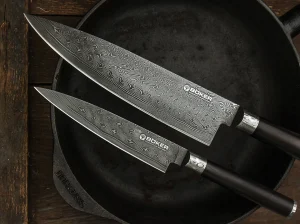 Böker Manufaktur Solingen Damast Superior Chefmesser