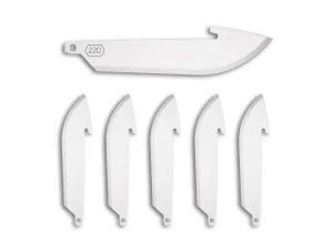Outdoor Edge 2.2" Drop Point Replacement Blades 6-Pack