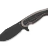 Fox Knives East Wood Tiger Titanium CF
