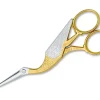 Due Cigni Embroidery Scissors 2C 36/45 en Stork