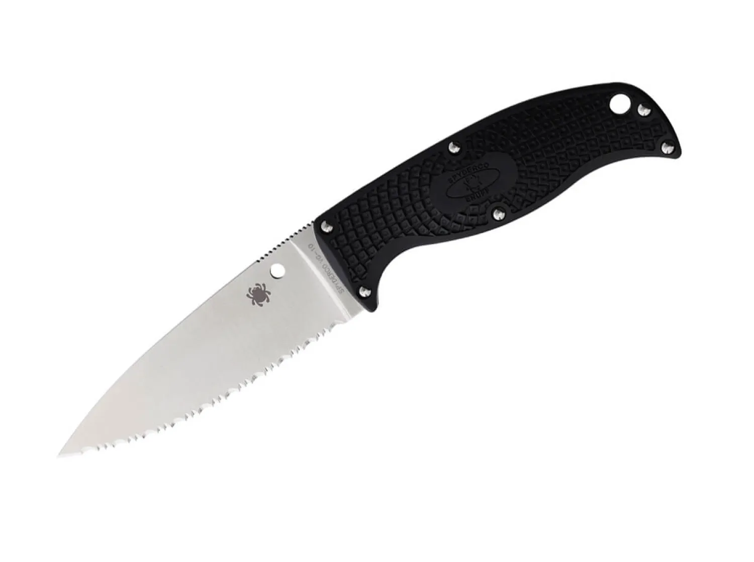 enuff__black_spyderedge_0.webp Spyderco Enuff 2 Black SpyderEdge