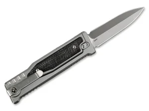 Reate EXO-M Black Micarta Double Edge