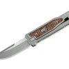 Reate EXO-M Burlap Micarta Drop Point