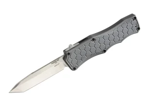 Hogue Exploit OTF Automatic 3.5 Tanto Aluminum Grey Tumbled