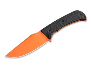 Hogue Extrak XL 3.9" Fixed Blade G10 Black Orange Cerakote