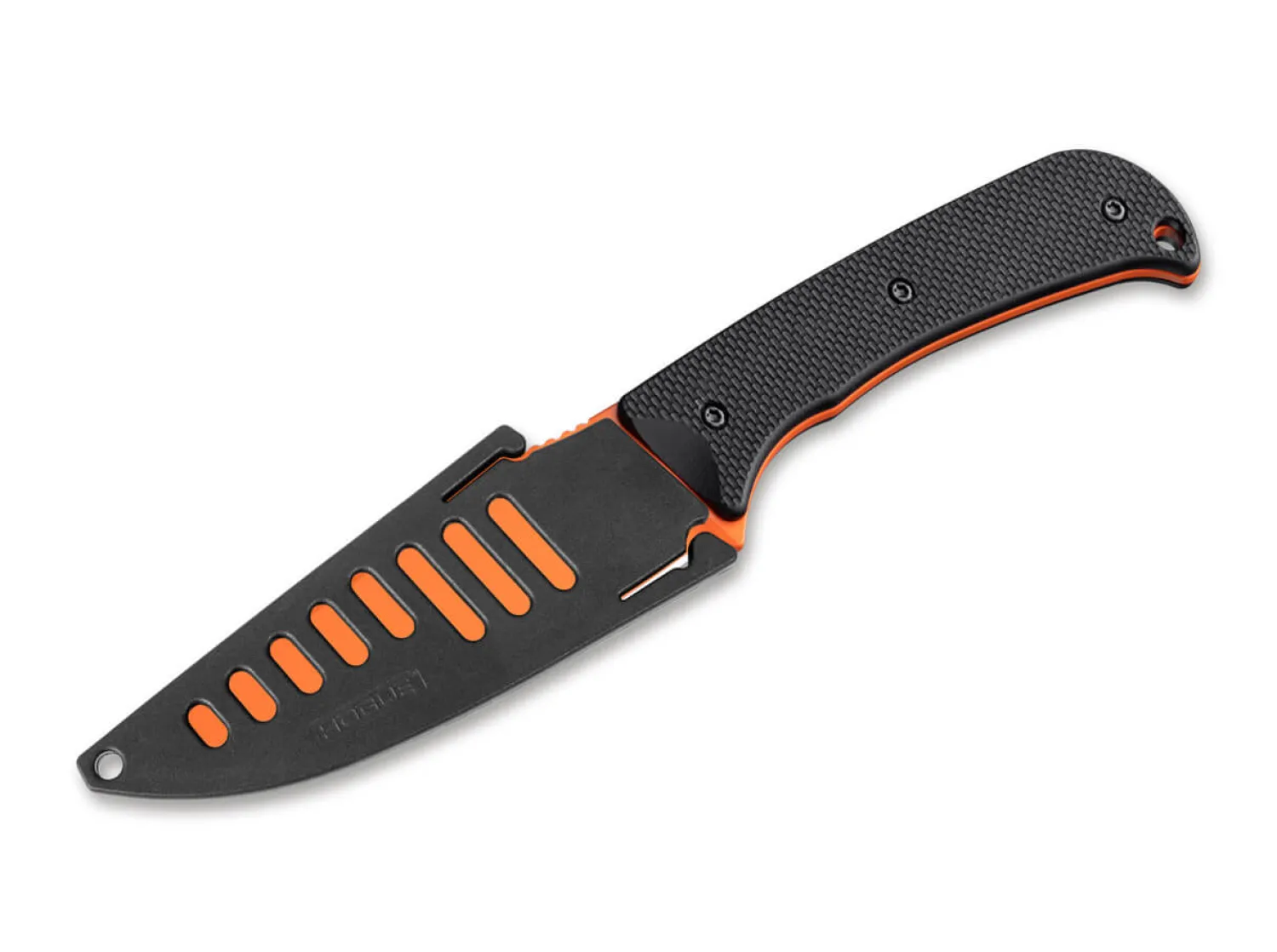 extrak_xl__fixed_blade_g__2.webp Hogue Extrak XL 3.9" Fixed Blade G10 Black Orange Cerakote