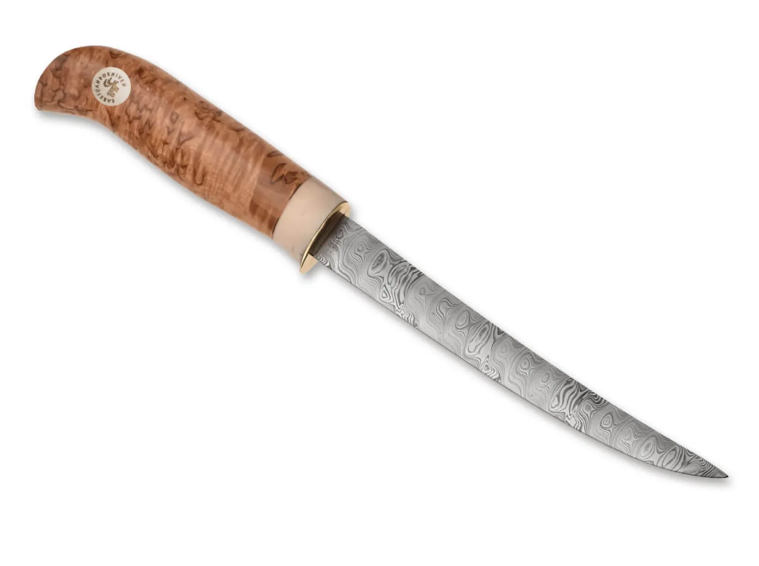 fiskekniv_laxen__damastee_0.webp Karesuando Fiskekniv Laxen 16 Damasteel Nordic Light