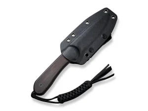 CIVIVI Fixed Blade Elementum Ebony Damascus