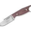 Real Steel Furrier Harpoon Micarta Red