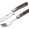 Böker Arbolito Hirschhorn Steakbesteck