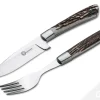 Böker Arbolito Hirschhorn Steakbesteck Set