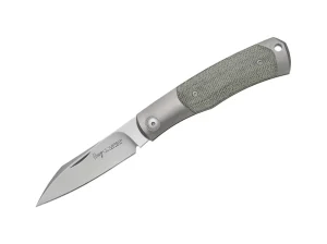 Viper Hug II Titanium Micarta Green