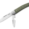 LionSteel Jack Two Micarta Green