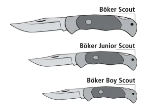 Böker Manufaktur Solingen Junior Scout Spearpoint Hainbuche Damast