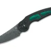 Fox Knives Jupiter Titanium Malachite Damascus