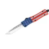CobraTec Large CTK-1 Cerakote American Flag Tanto Not Serrated