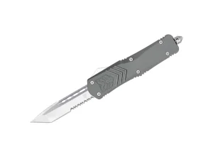 CobraTec Large FS-X Grey Tanto Serrated