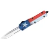 CobraTec Medium FS-3 Cerakote Texas Flag Tanto Serrated