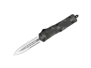 CobraTec Medium FS-3 Urban Multi-Cam Dagger 1-Side Serrated