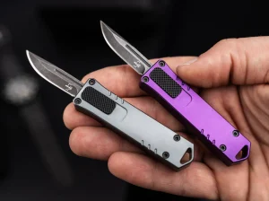 Böker Plus Micro USB OTF Purple