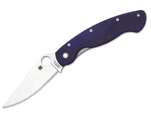 Spyderco Military G10 Dark Blue