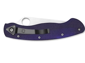 Spyderco Military G10 Dark Blue