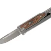 Reate MINI-EXO Burlap Micarta Drop Point