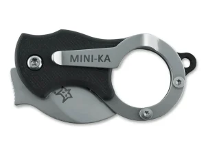 Fox Knives Mini-Ka Black Sandblasted