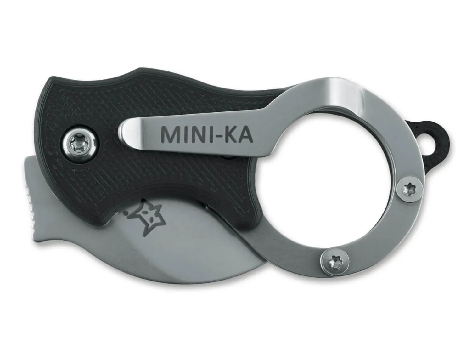 minika_black_sandblasted_1.webp Fox Knives Mini-Ka Black Sandblasted