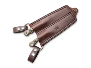 TOPS Knives Muley Combo Leather Sheath Tan Black G10