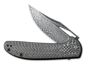 CIVIVI Ortis Damascus Carbon