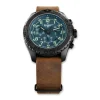 Traser P96 OdP Evolution Chrono Petrol Leder