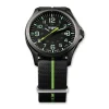 Traser P67 Officer Pro Gunmetal Black & Lime Nato